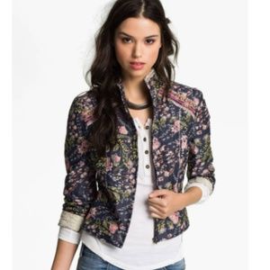 Free People 'Meadow' Quilted Voile Jacket